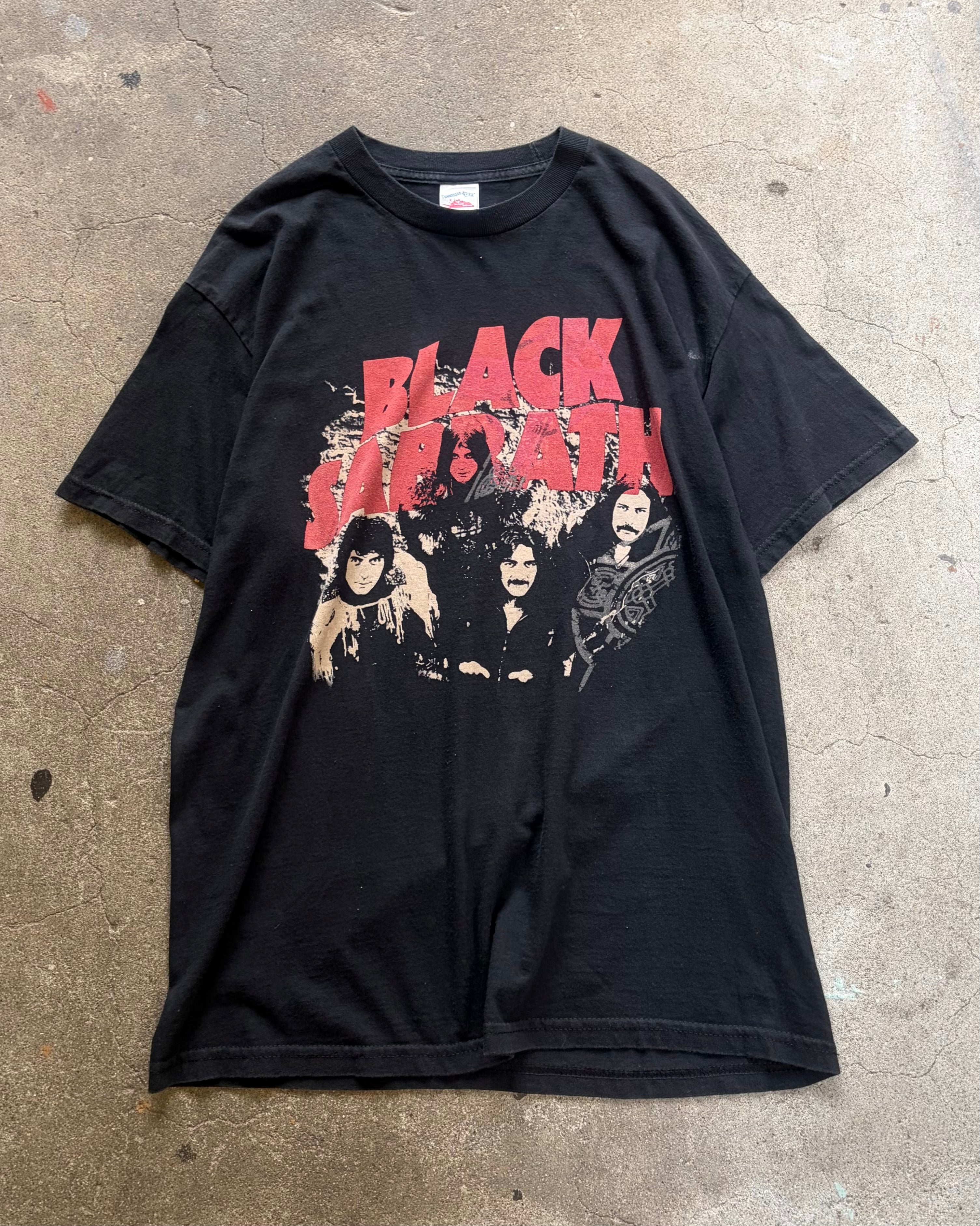 00’s “BLACK SABBATH”
band t-shirt large