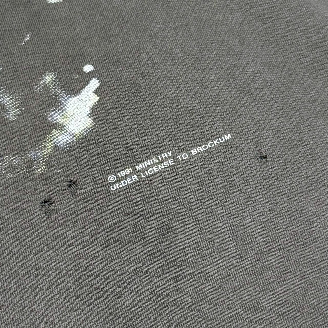 90’s “MINISTRY”
“The Mind Is a Terrible Thing to Taste” album tank top