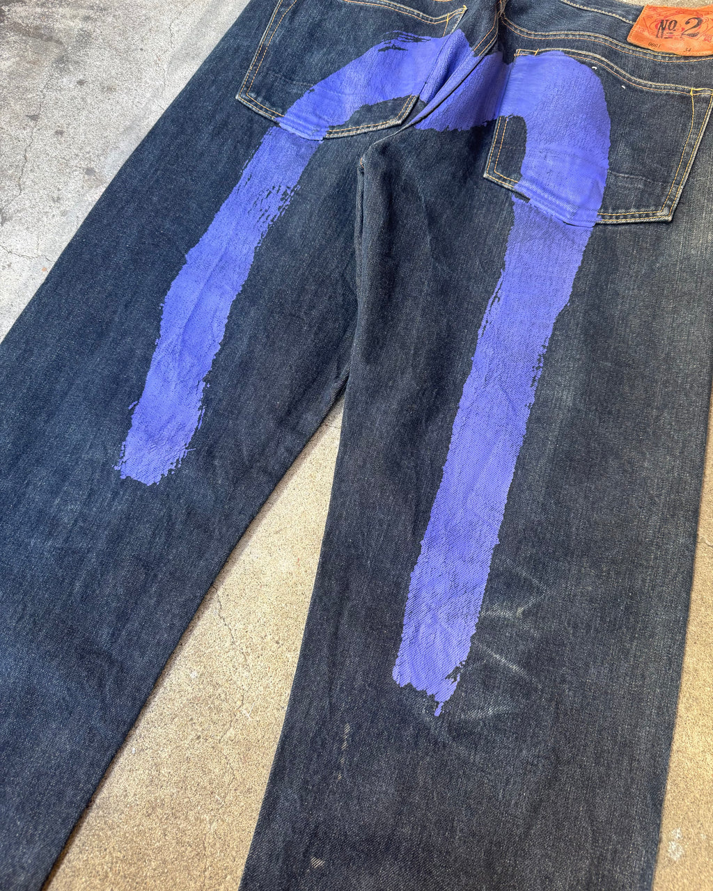 00’s “EVISU” denim pants