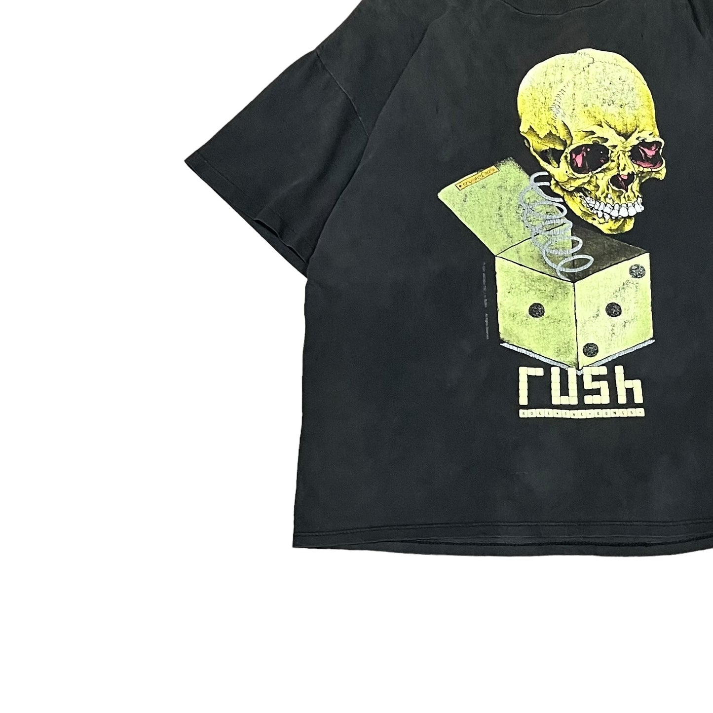 1991 RUSH “Pushead”
Roll the Bones album t-shirt