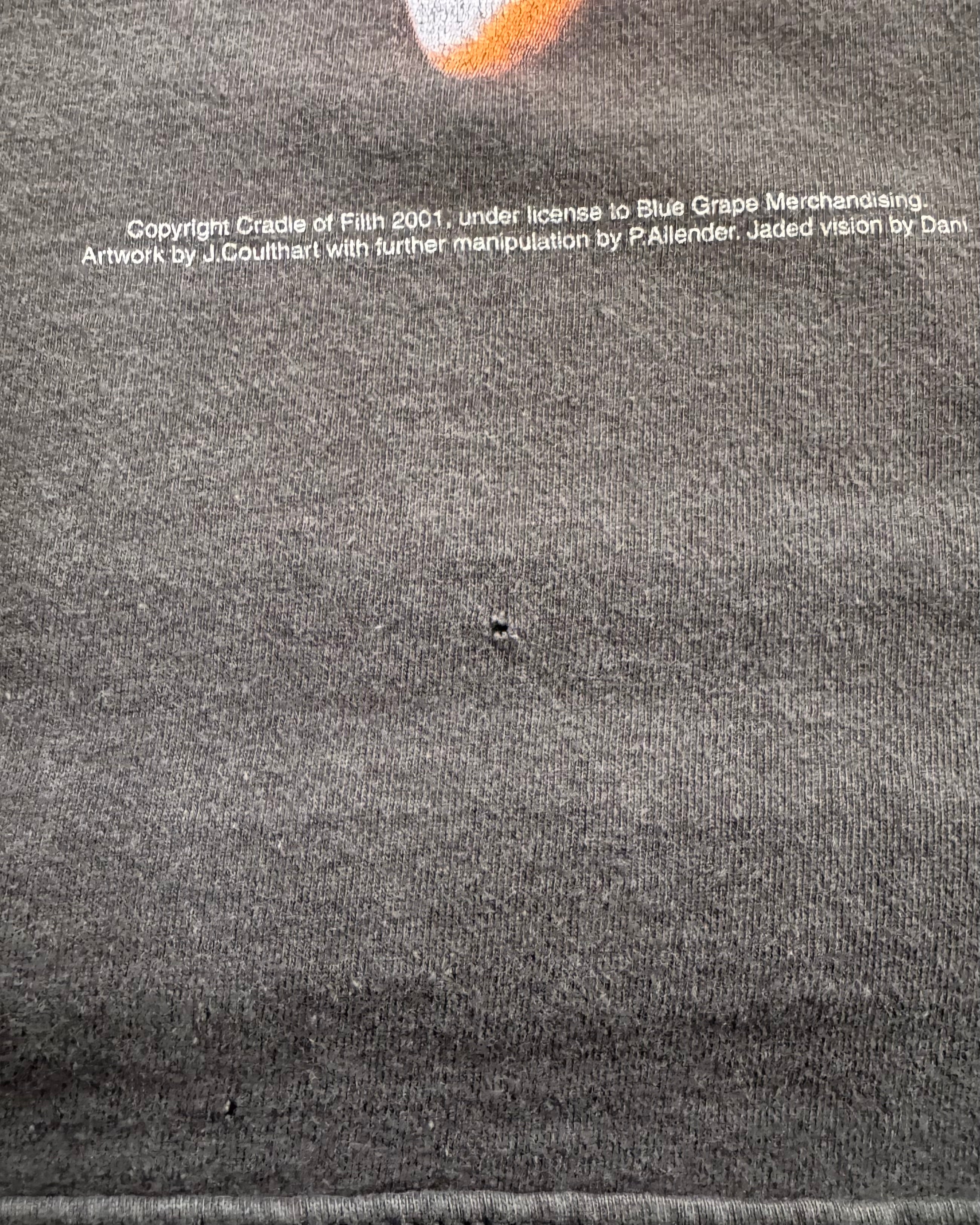 00’s “Cradle Of Filth” band t-shirt
