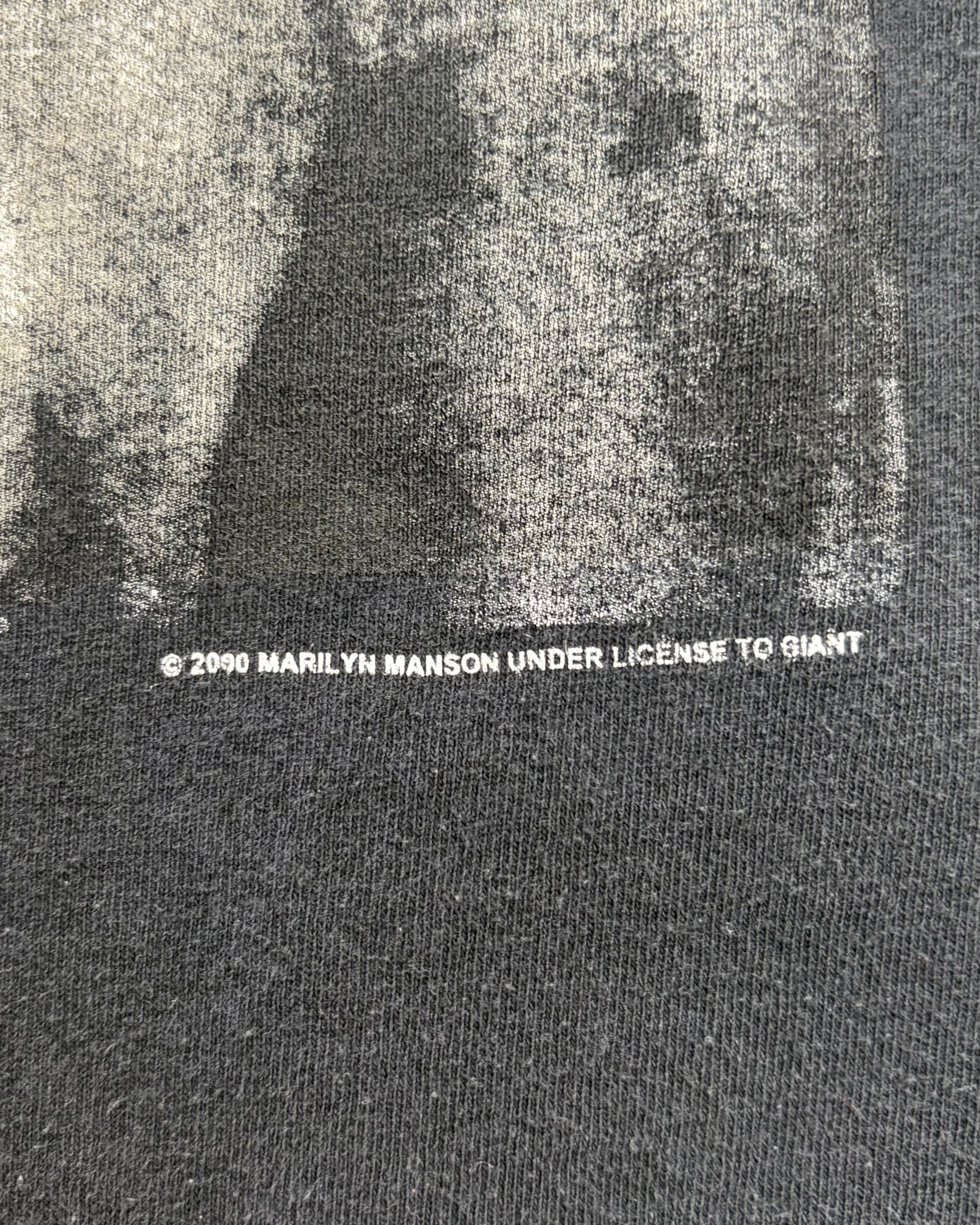 00’s Marilyn Manson
“Lest We Forget: The Best Of” album t-shirt