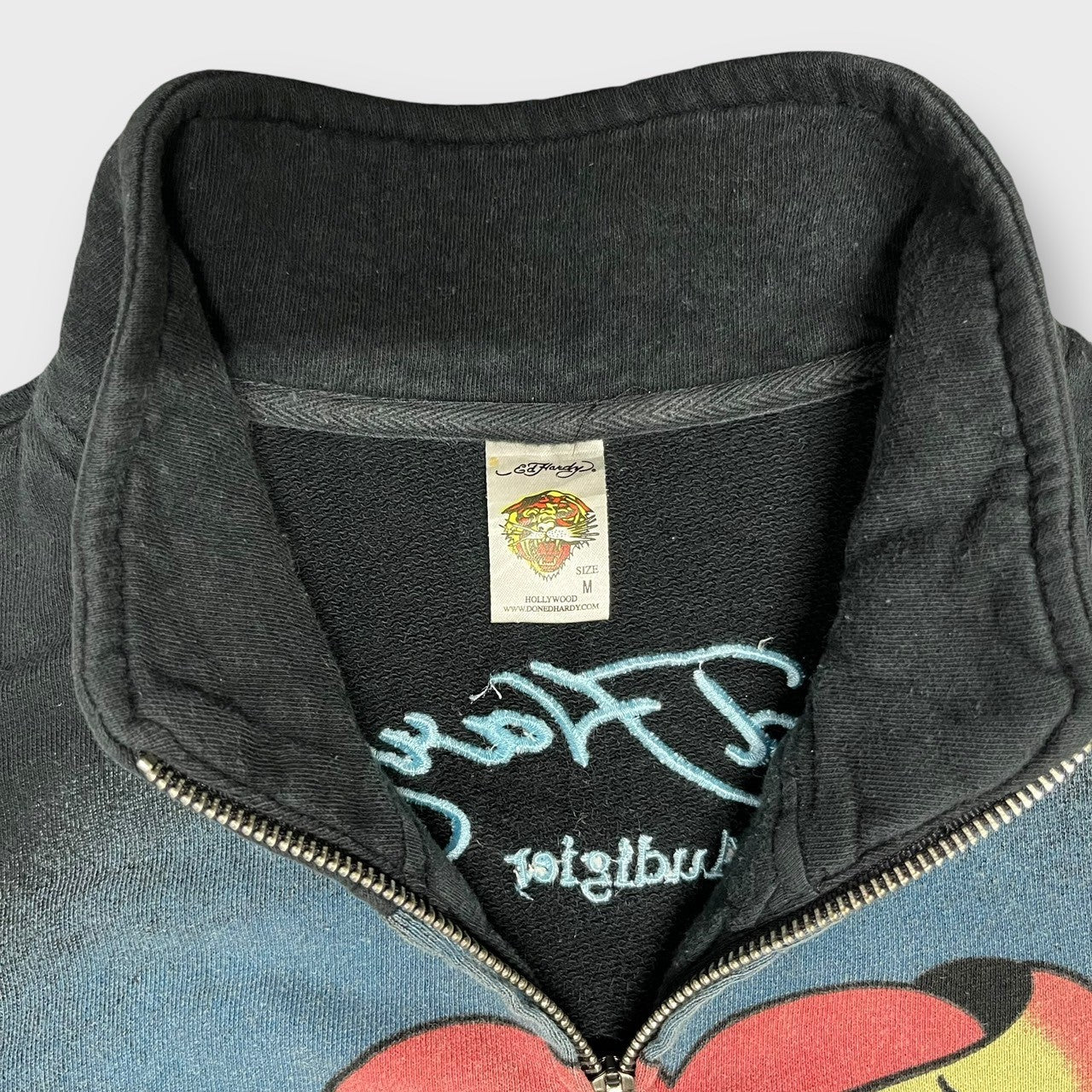 "Ed Hardy" zip up blouson