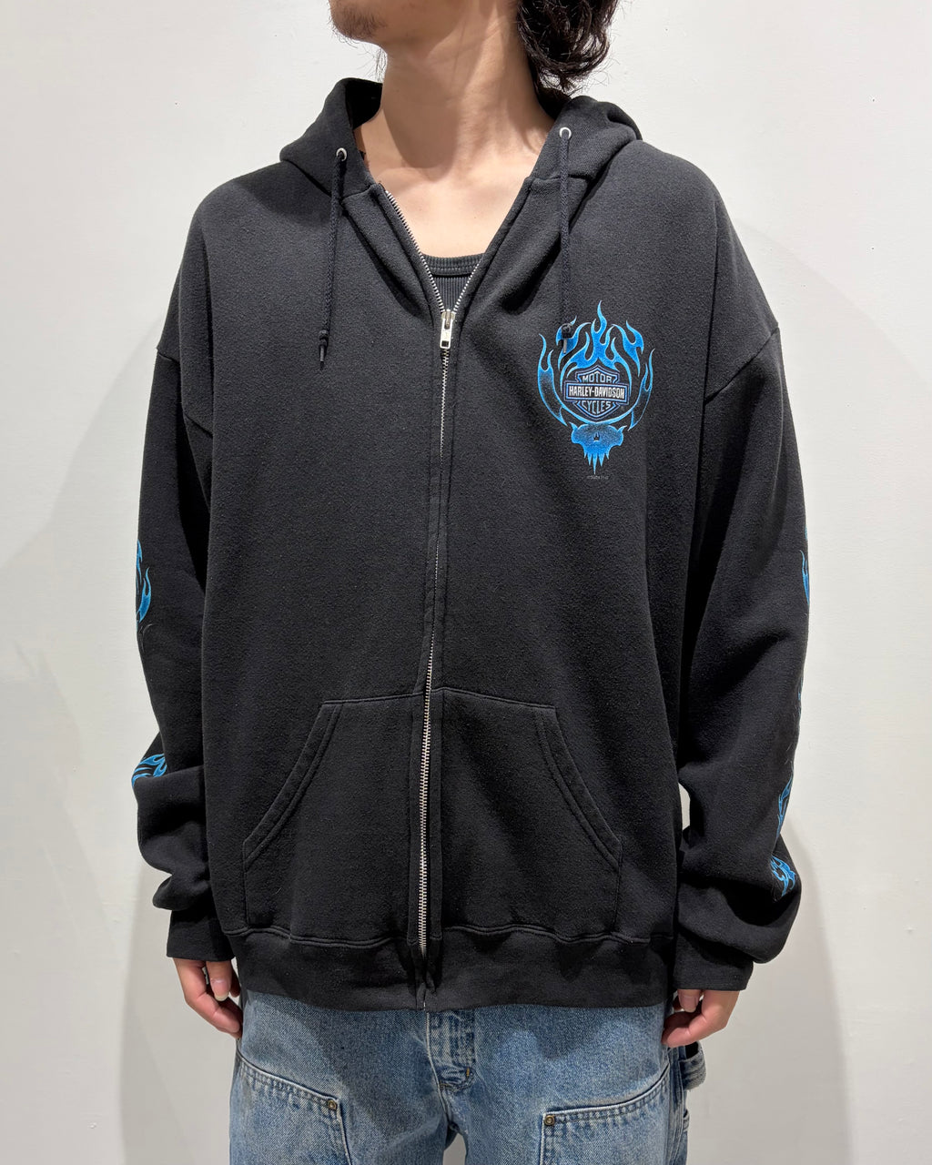 00’s “HARLEY DAVIDSON” zip up hoodie
