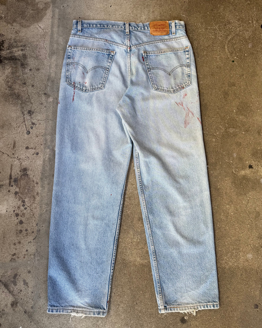 00’s “Levi's”
paint damage denim 38×30