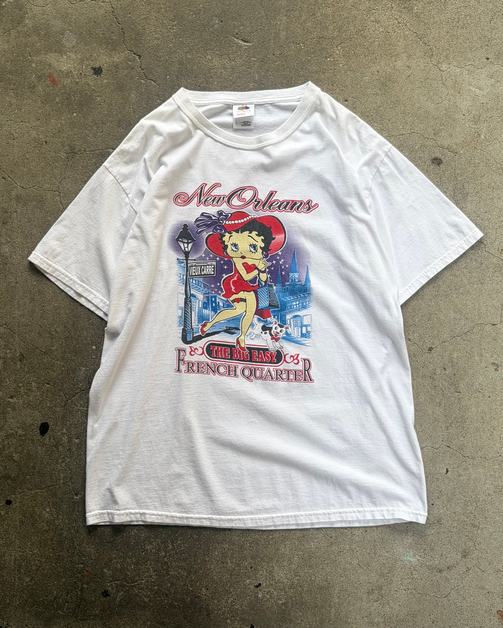 00’s “betty boop” character t-shirt large