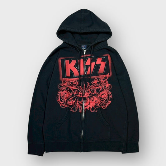 90’s “KISS”
band zip hoodie