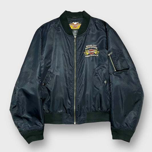 90's Harley Davidson bomber jacket