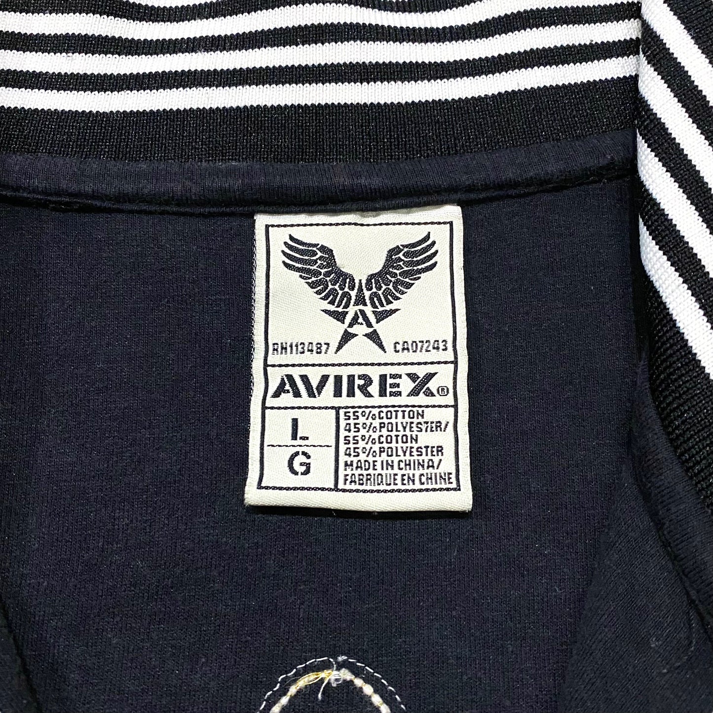 "AVIREX" Track jacket