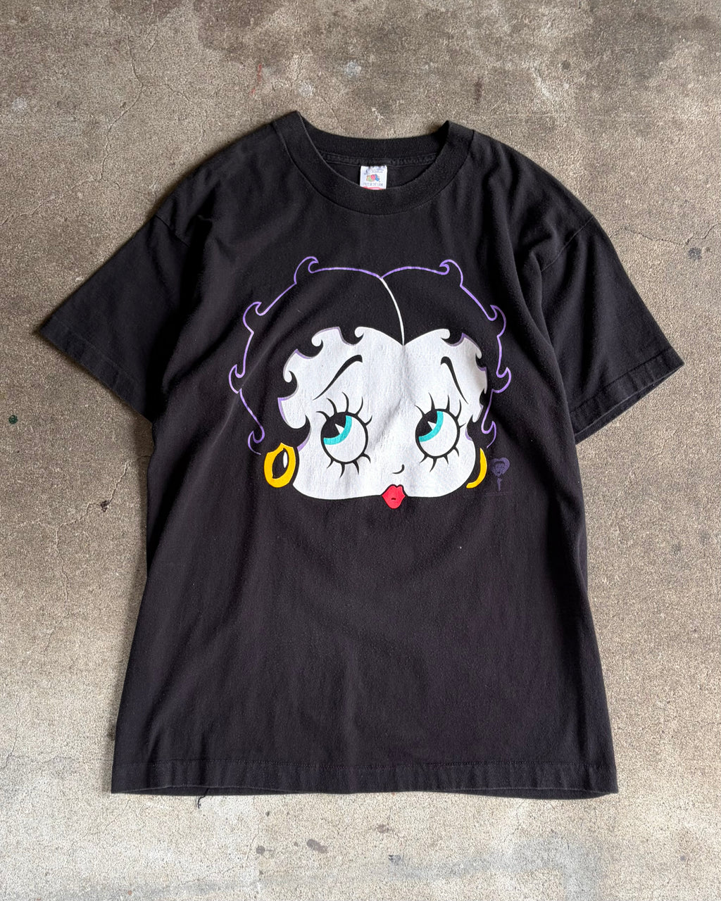 90’s “BettyBoop” character t-shirt LARGE