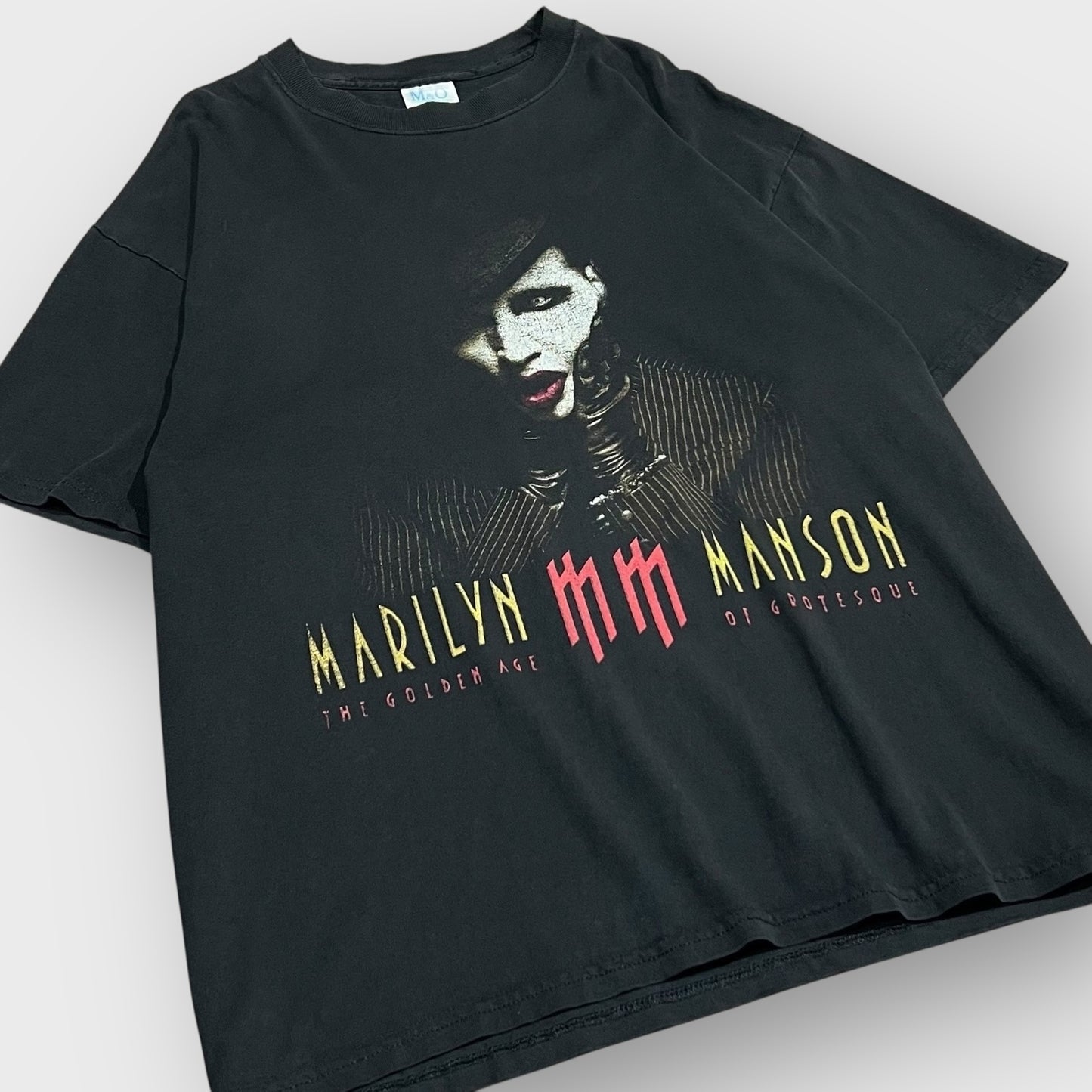 00’s MARILYN MANSON
“The Golden Age of Grotesque Ere” album t-shirt