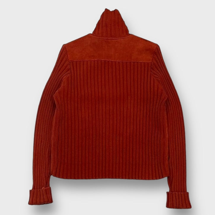 90’s-00’s "e studio" Swiching knit jacket