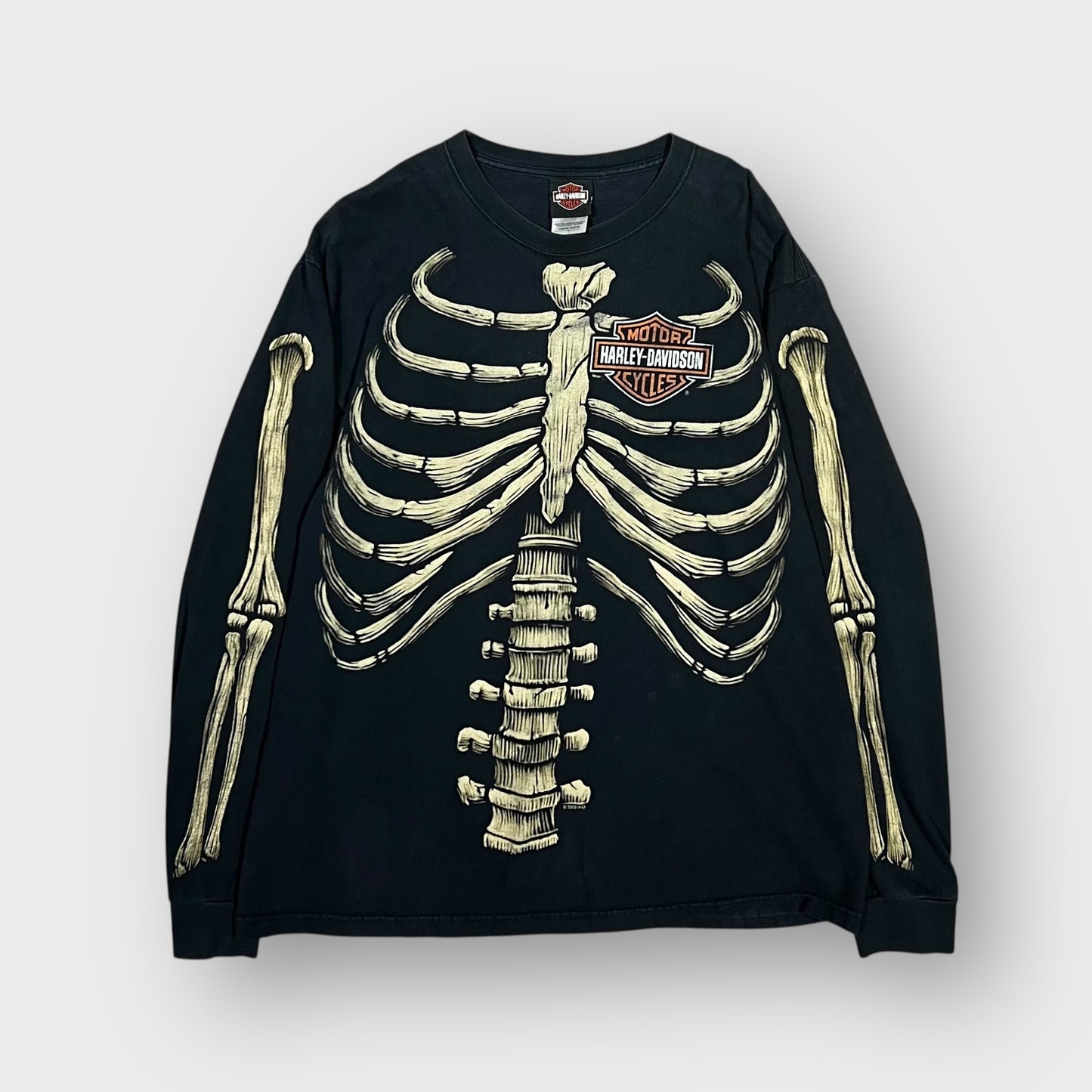 00’s “HARLEY-DAVIDSON” l/s t-shirt