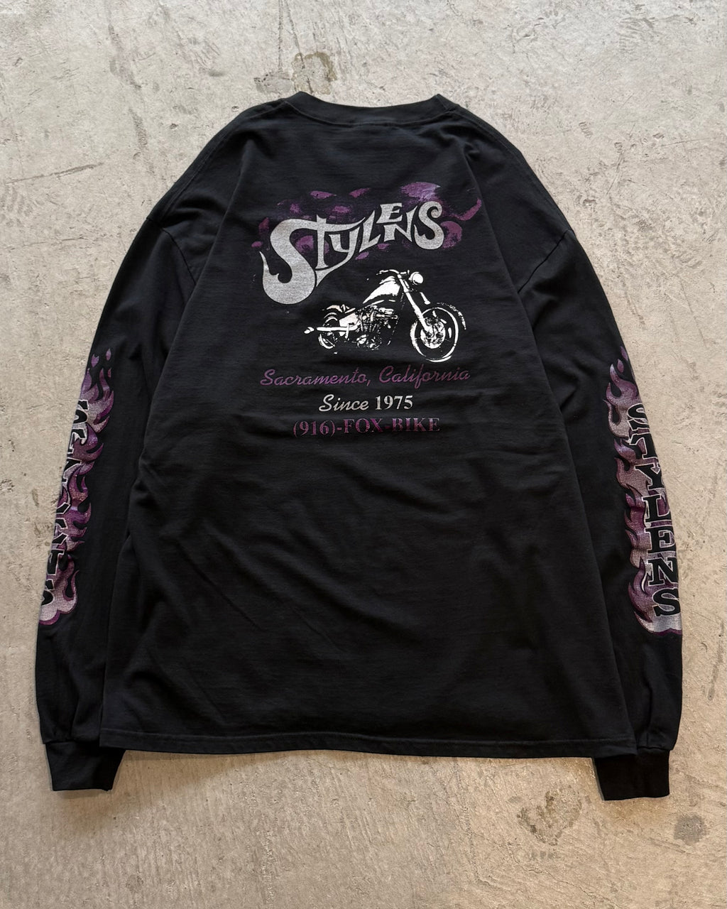 00’s “STYLEN'S CYCLES”
l/s t-shirt XLARGE