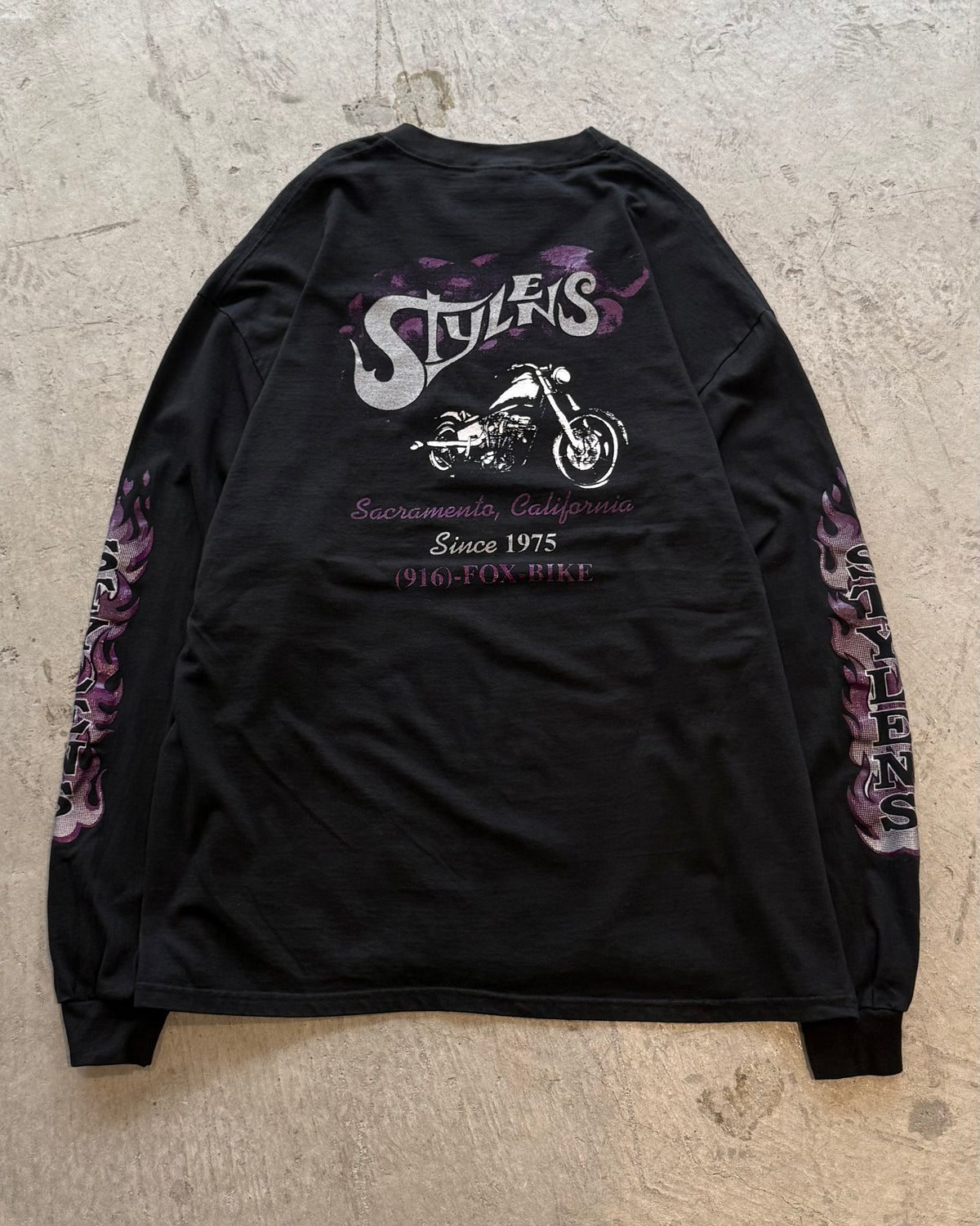 00’s “STYLEN'S CYCLES”
l/s t-shirt XLARGE