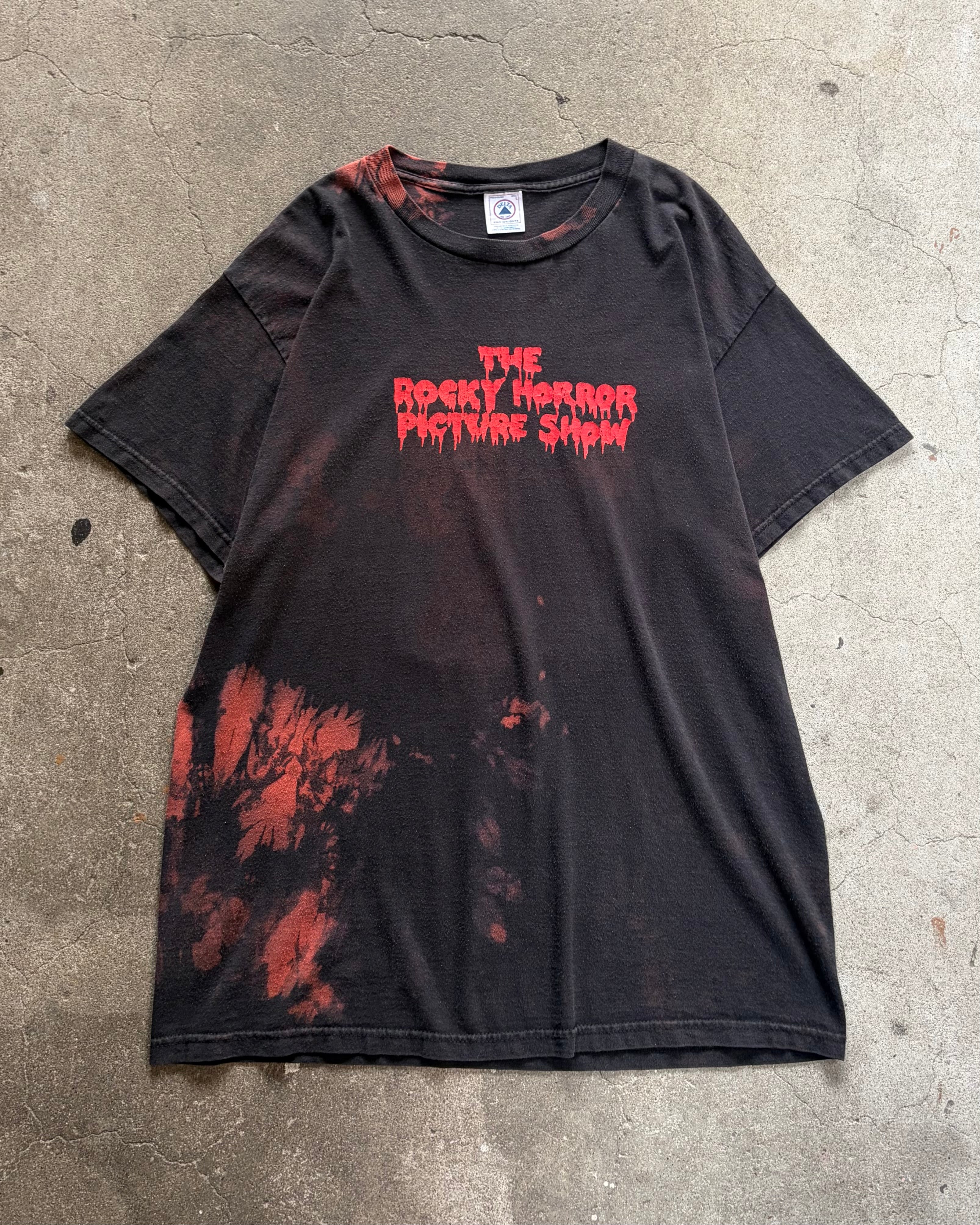 00’s “THE ROCKY HORROR PICTURE SHOW”
movie t-shirt large