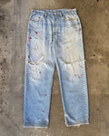 00’s “Levi's”
paint damage denim 38×30