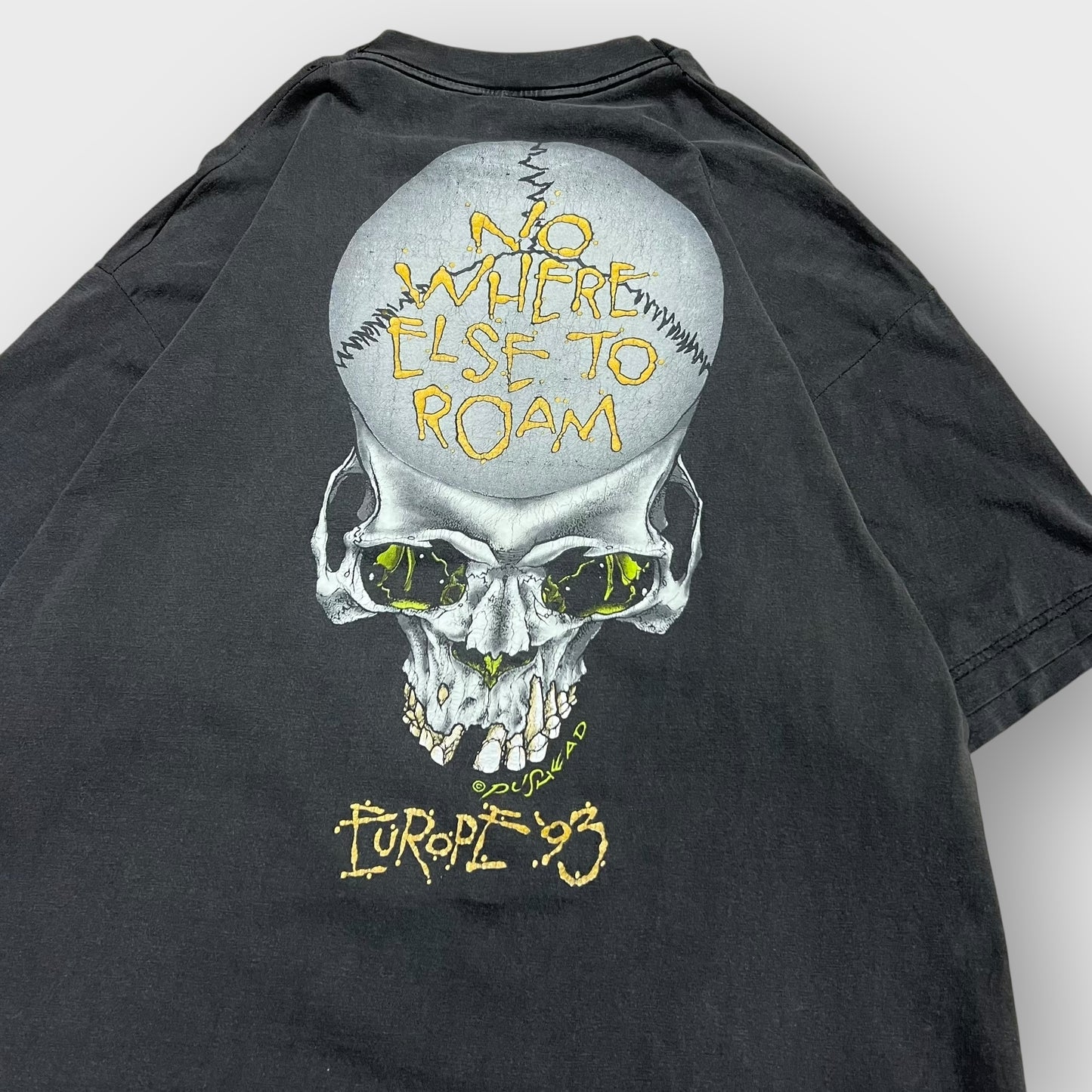 90’s METALLICA
“NO WHERE ELSE TO ROAM”
pushead t-shirt