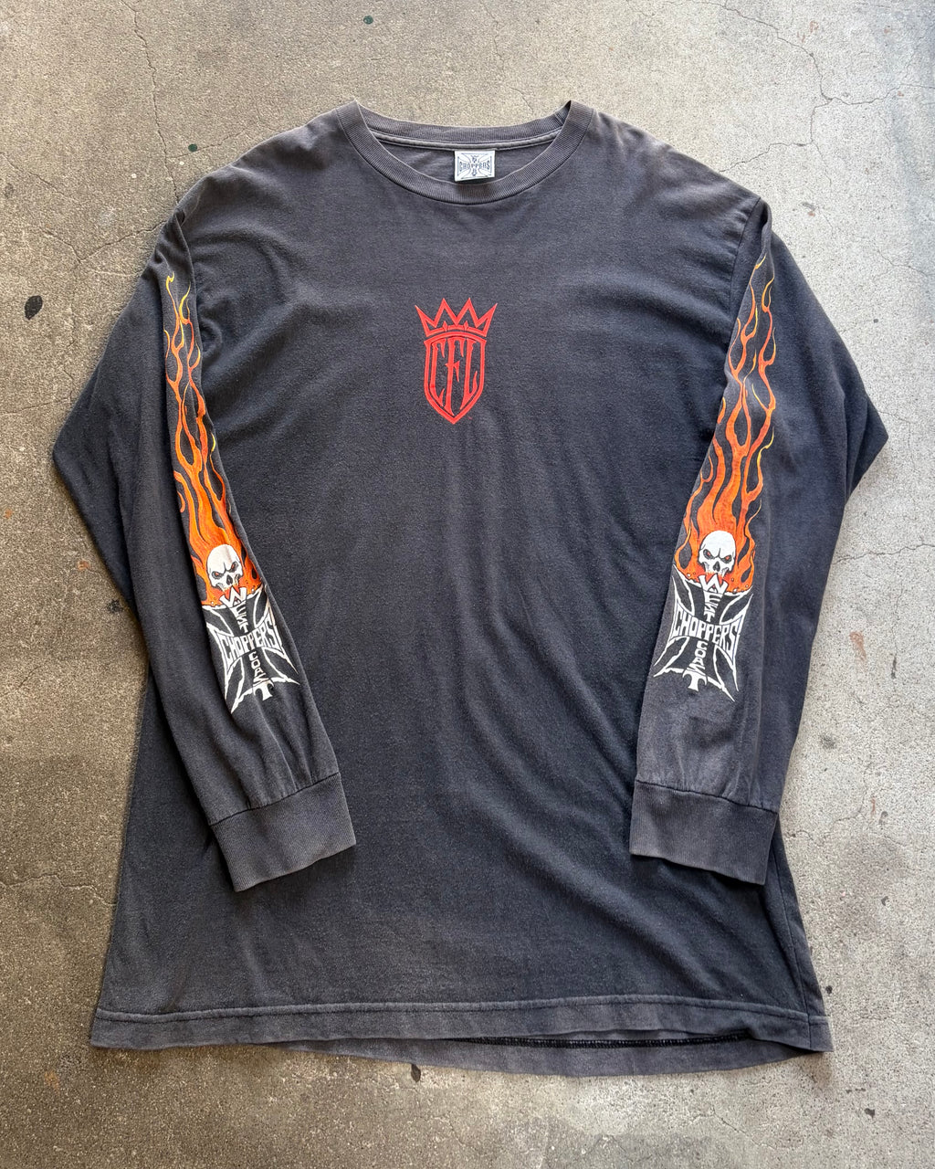 90-00’s “WEST COAST CHOPPERS” l/s t-shirt