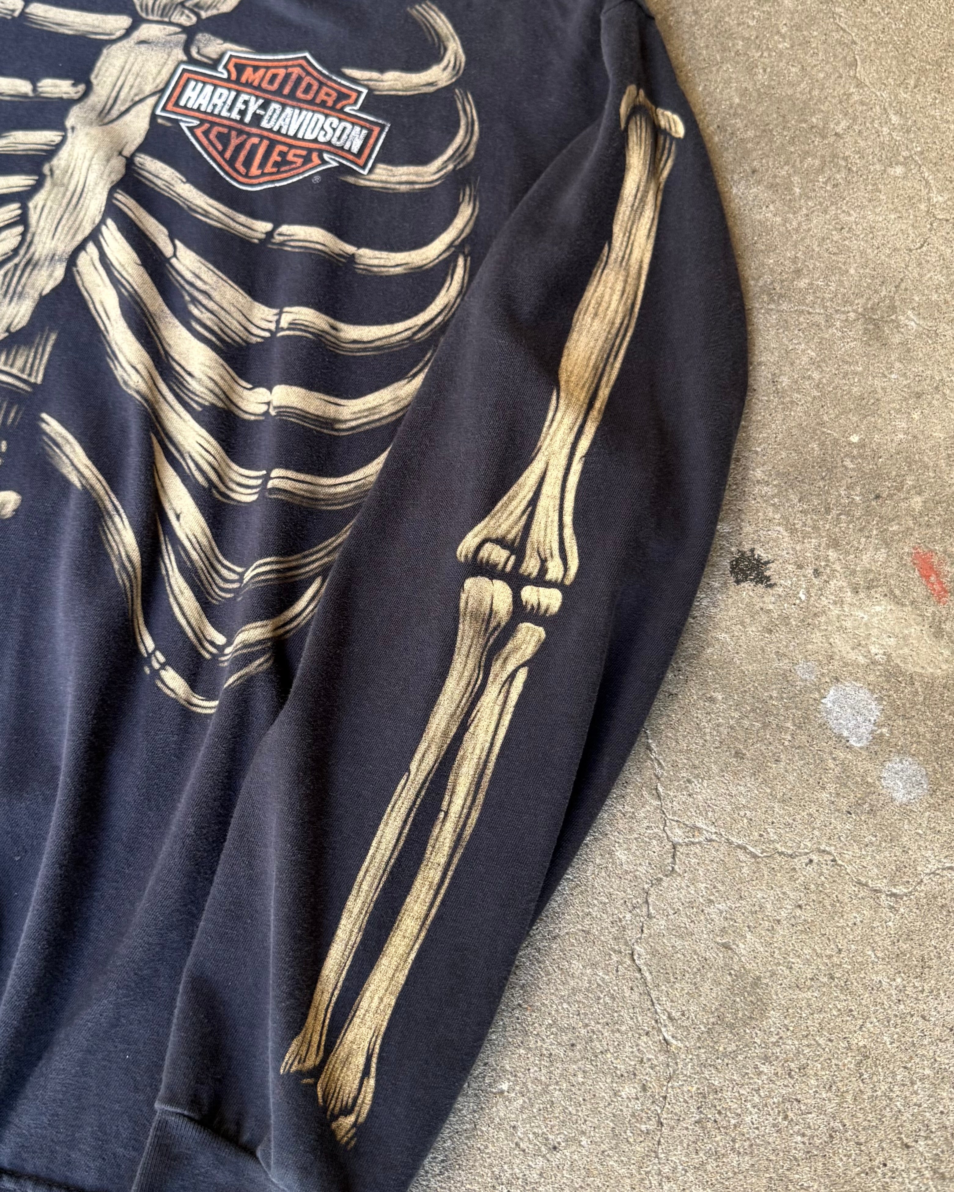 00’s “HARLEY-DAVIDSON” l/s t-shirt LARGE
