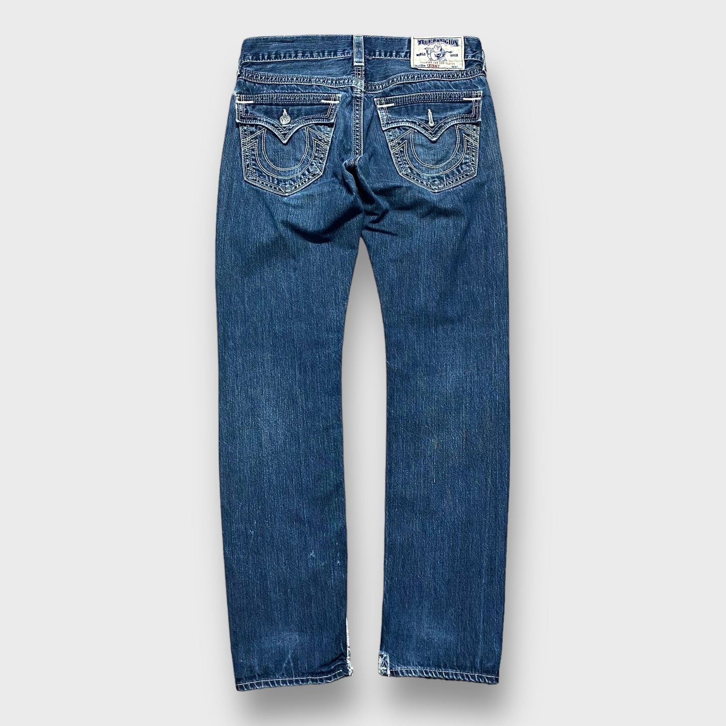 "TRUE RELIGION" Straight denim pants