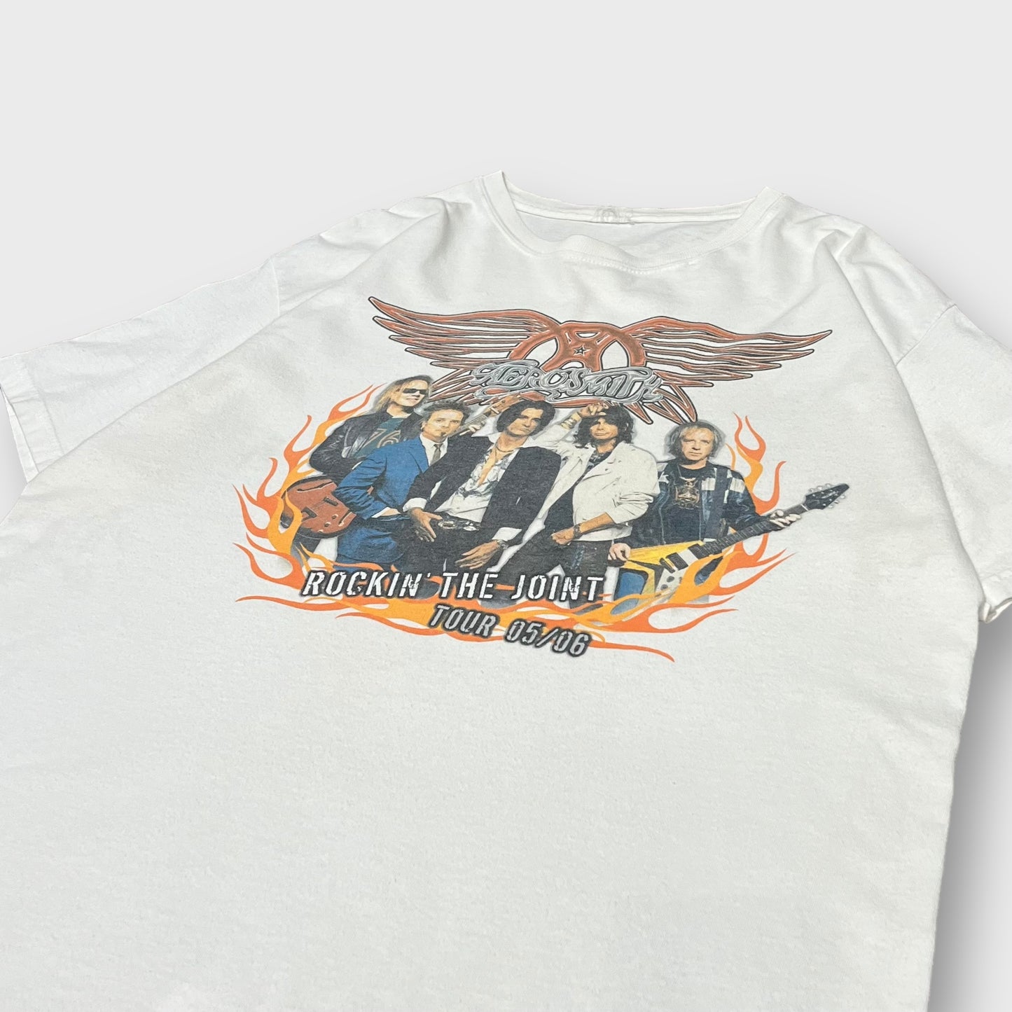 2005 AEROSMITH
“ROCKIN’THE JOINT” 05/06
tour t-shirt