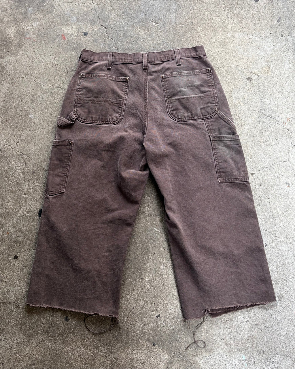 00’s “Carhartt” double knee cutoff short pants 34×34