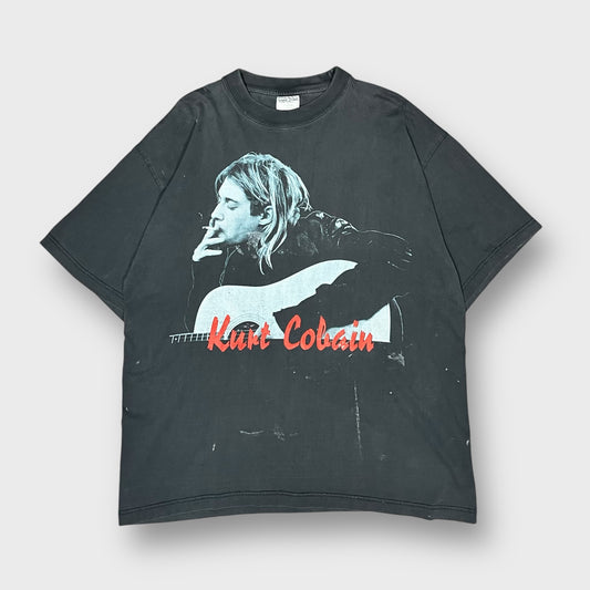 90’s euro boot leg “Kurt Cobain” artist t-shirt