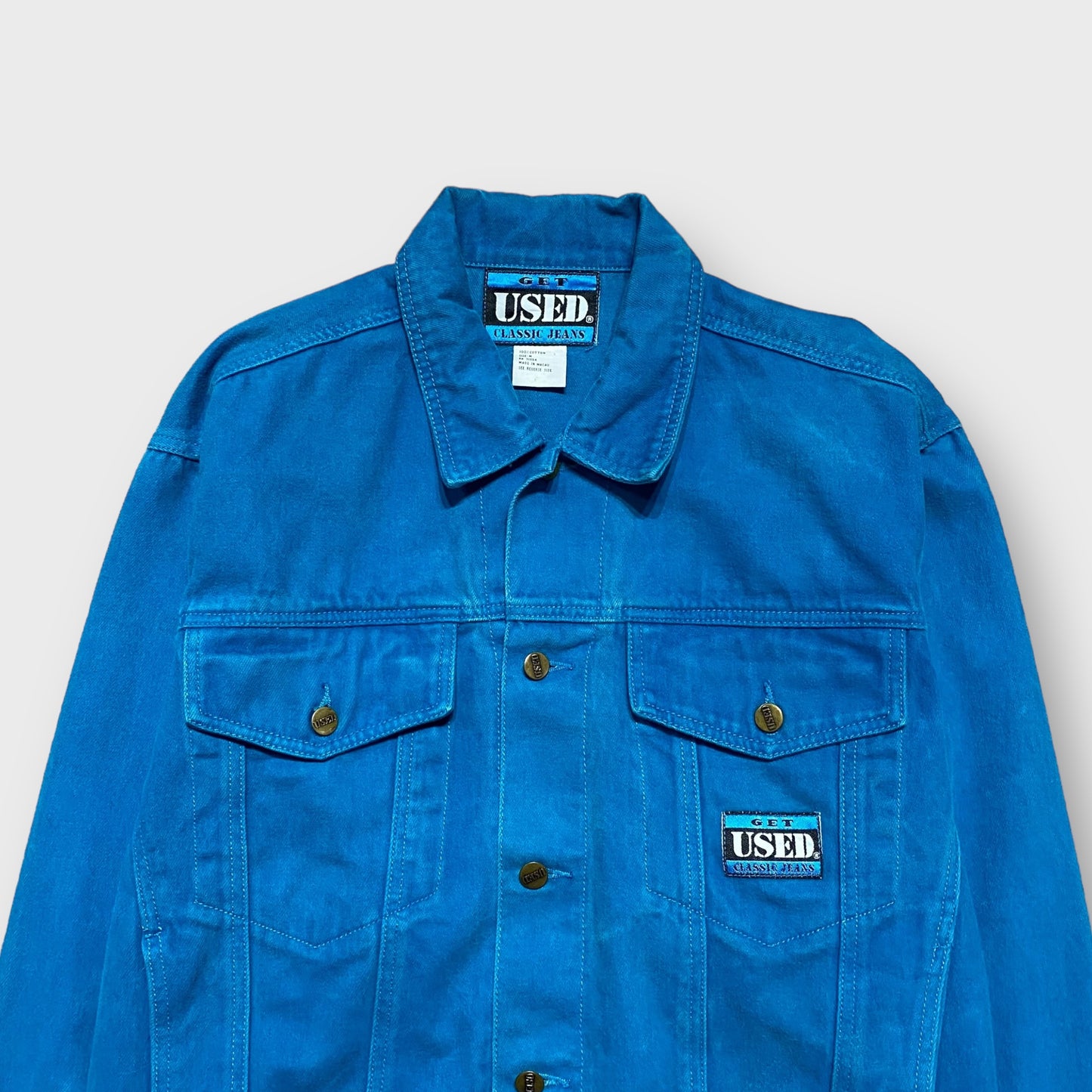 90's "GET USED" Denim jacket