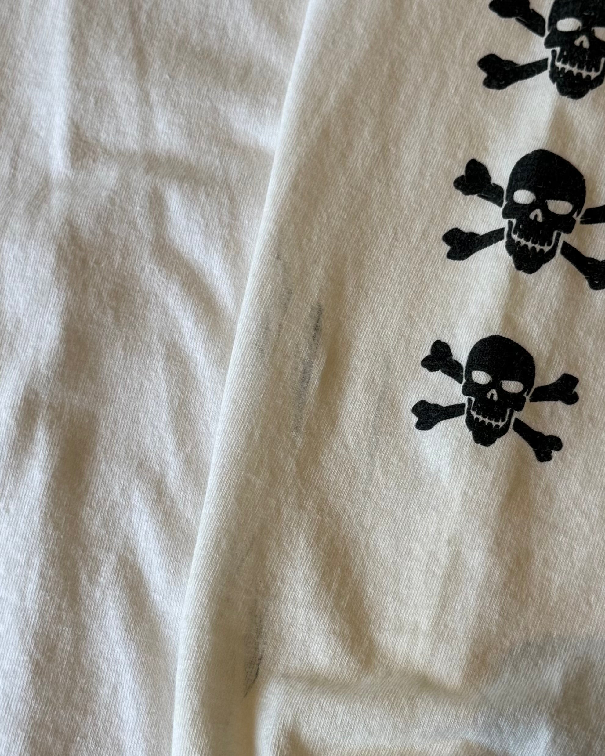 00's "SWEET PAWN SHOP"
skull design l/s t-shirt
