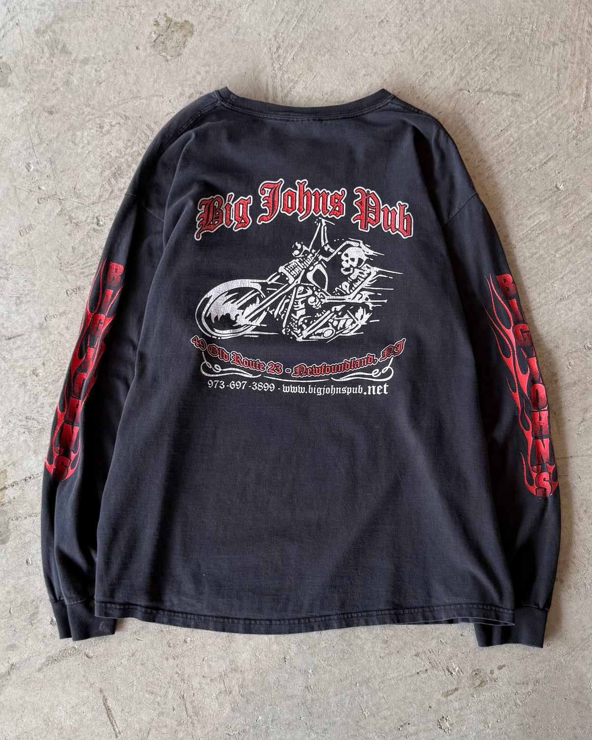 90’s “Big John's Pub” I/s t-shirt x-large