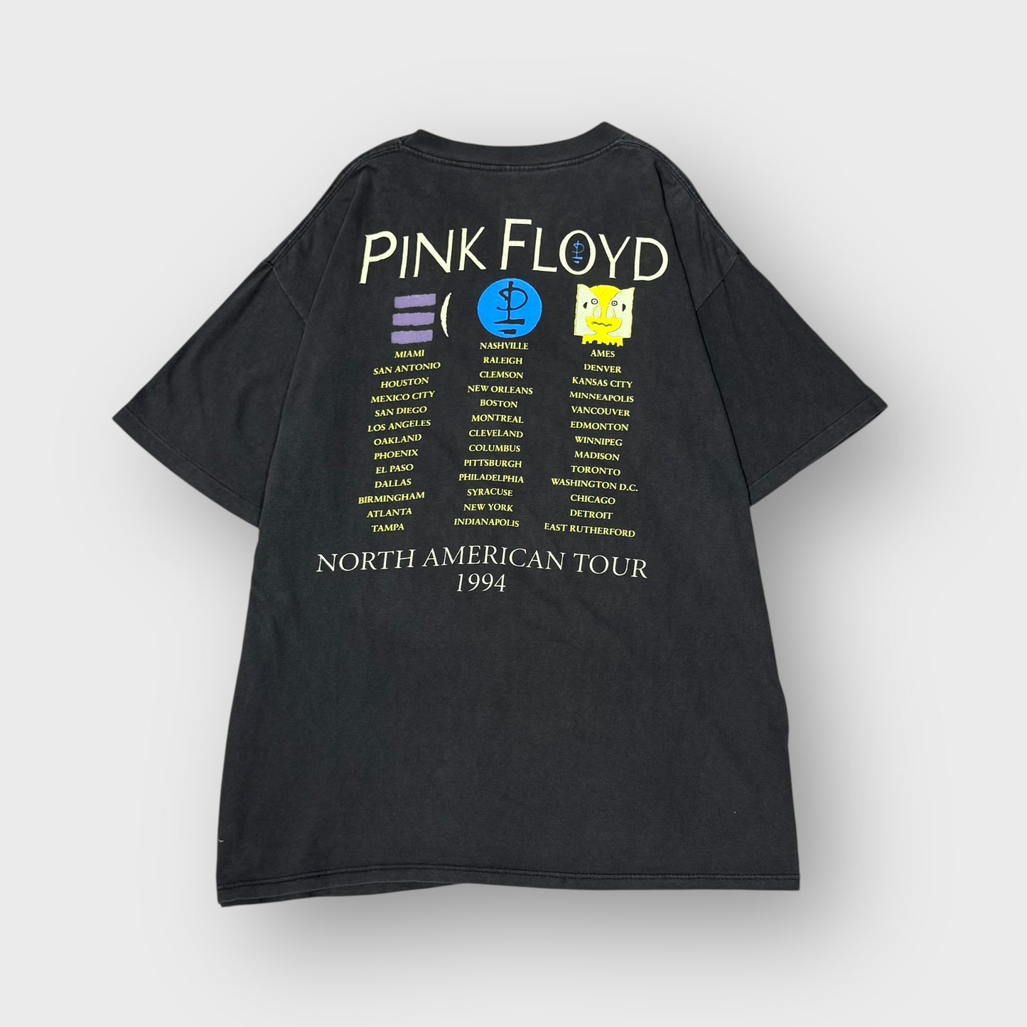 90’s PINK FLOYD
“North American Tour 1994”t-shirt