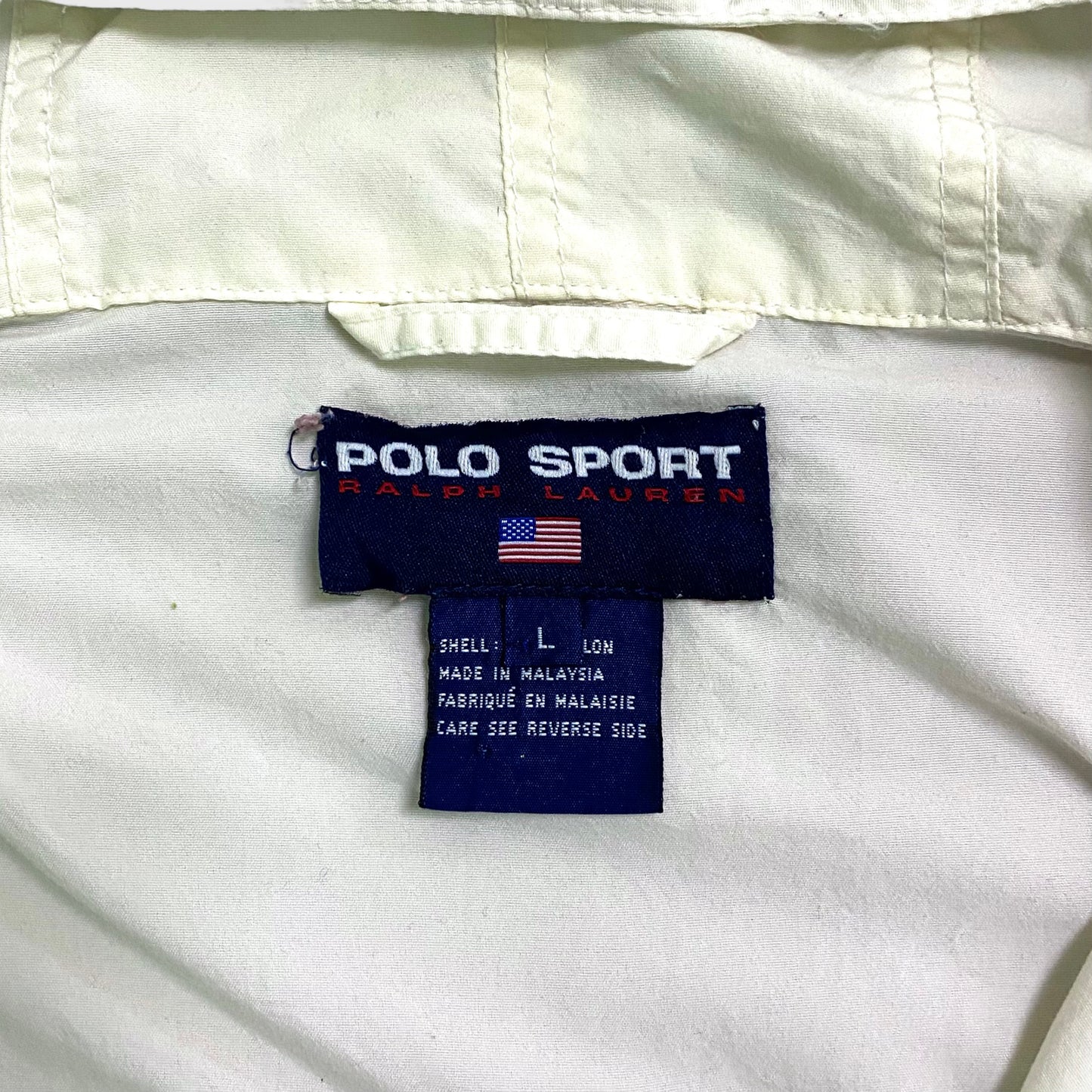 "POLO SPORTS" Hooded nylon jacket
