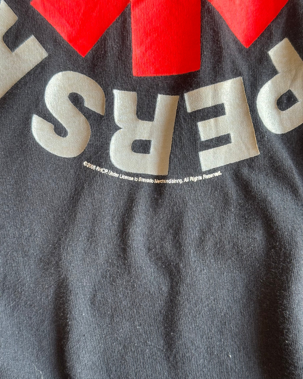 00’s “RED HOT CHILI PEPPERS”
band t-shirt X-large