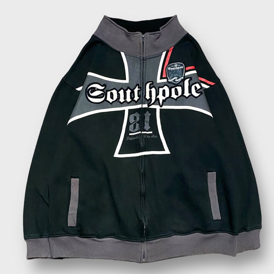 "SOUTHPOLE" High neck design full zip cotton jacket