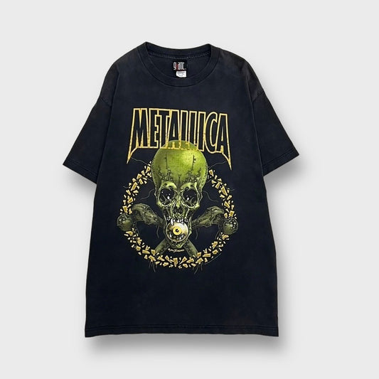 00's "METTALICA"
"No leaf clover" band t-shirt