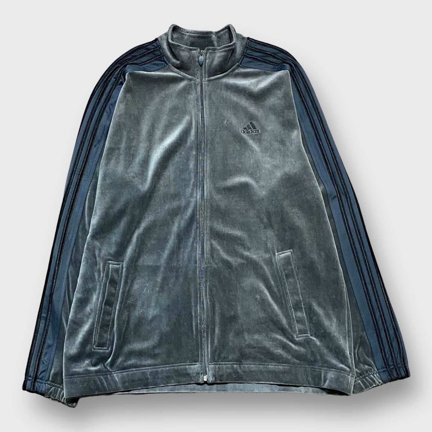 00's "adidas" Velour track jacket