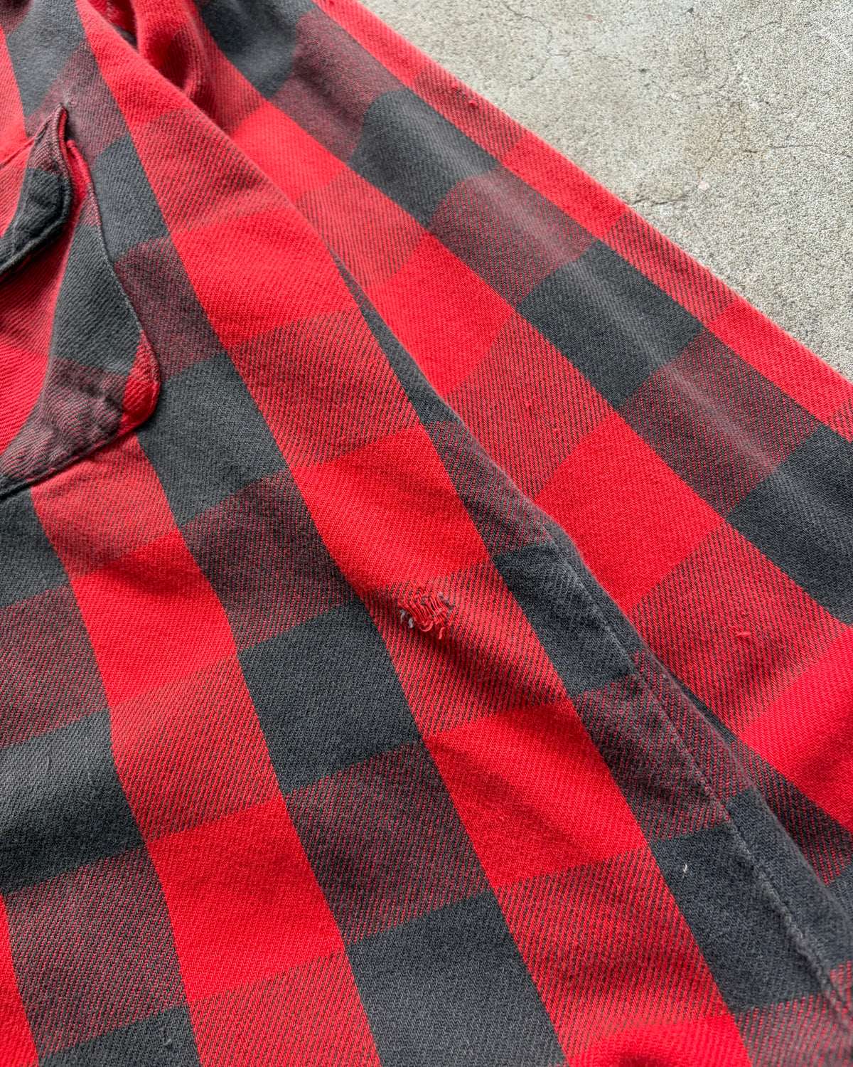 90-00’s “FIVE BROTHER”flannel shirt large