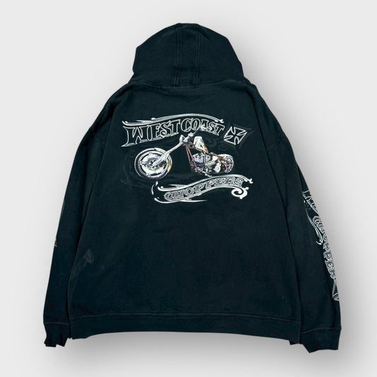 90’s-00’s “WEST COAST CHOPPERS”
pull-over hoodie