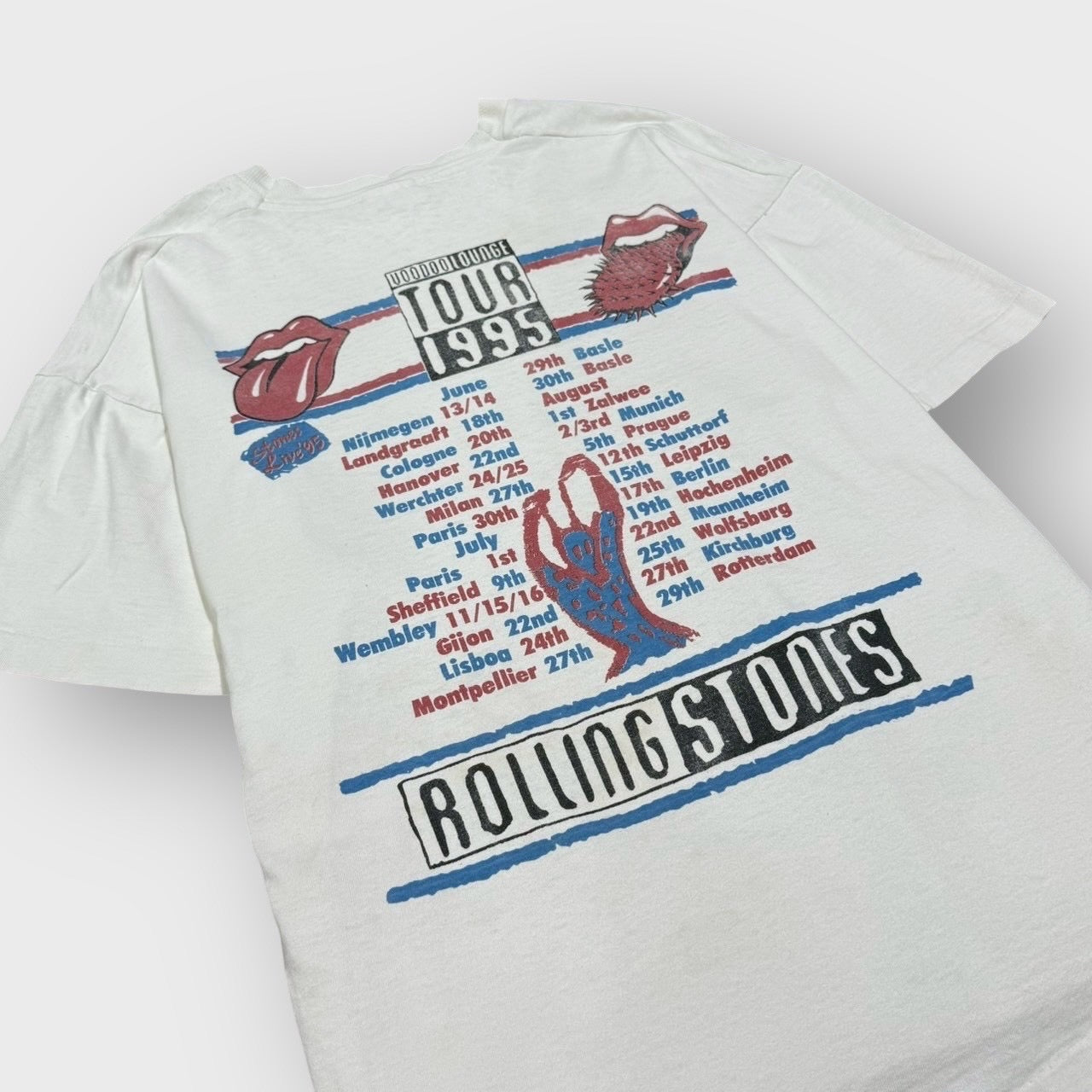 90’s “THE ROLLING STONES”
“Voodoo Lounge Tour” t-shirt
