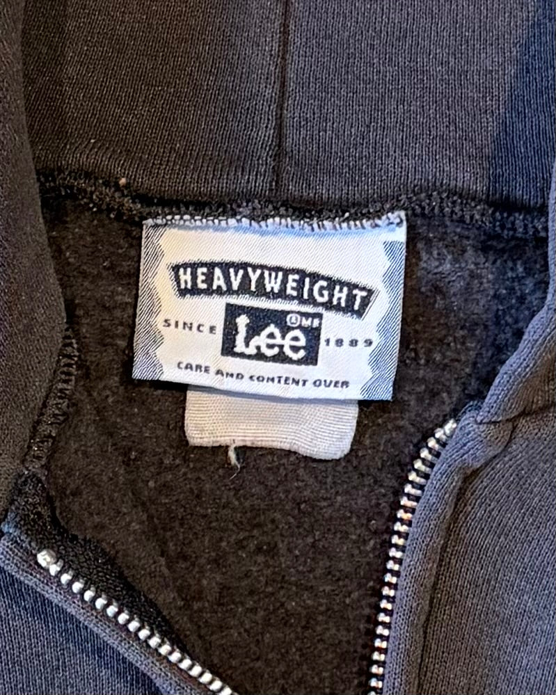 90’s “Lee” zip up hoodie