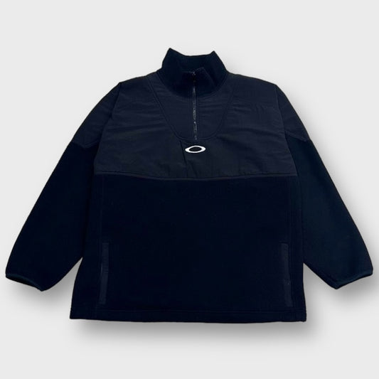 00's "OAKLEY" Half zip fleece jacket