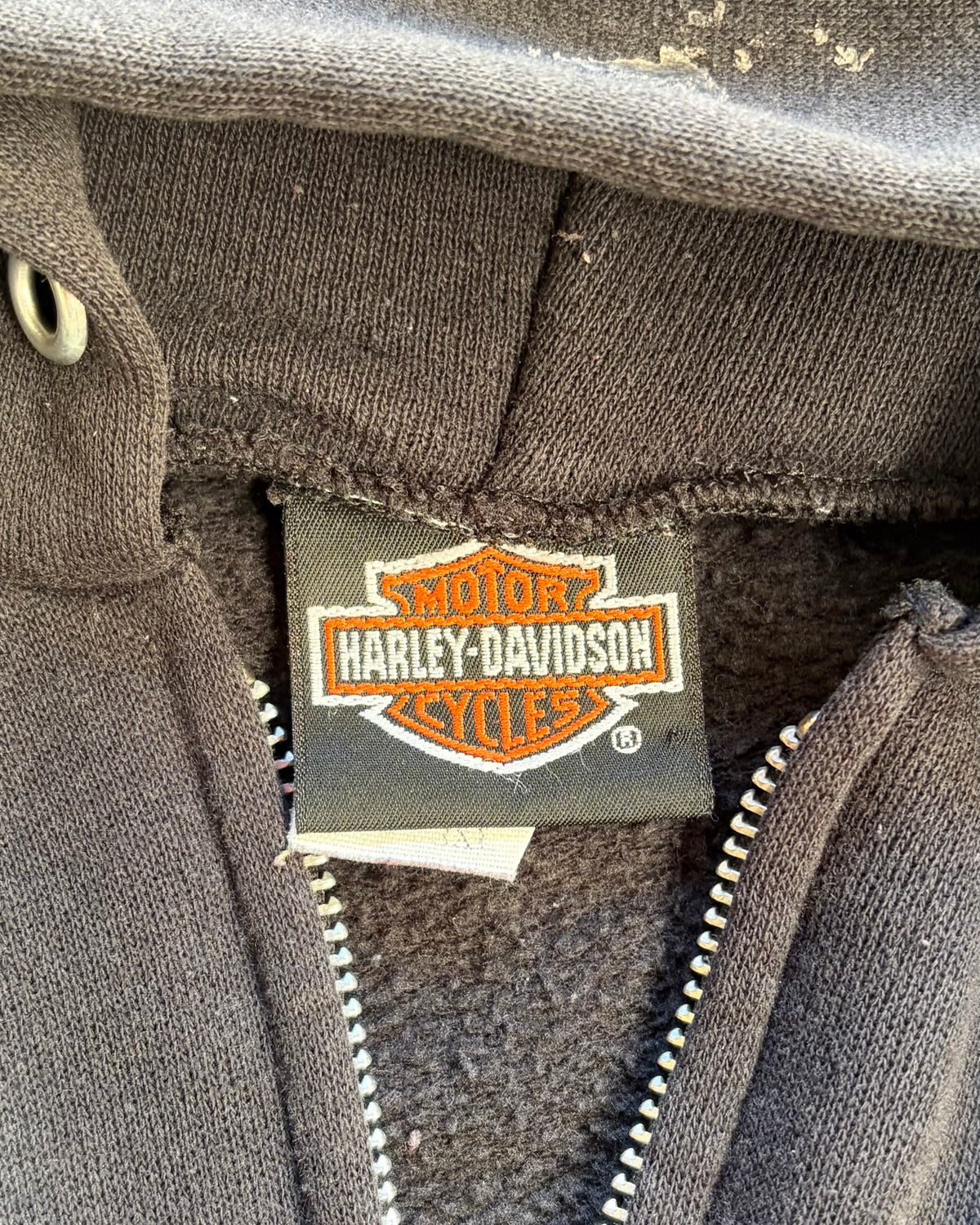 90’s “HARLEY DAVIDSON” zip up hoodie 3x-large