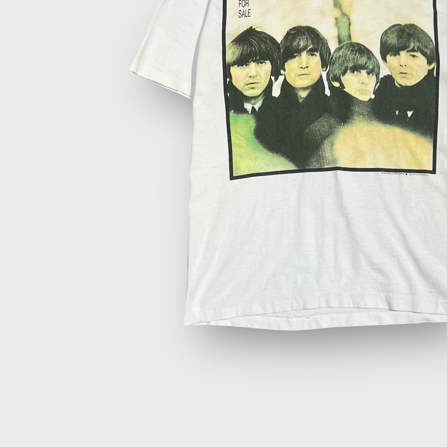 90’s THE BEATLES
“Beatles For Sale” t-shirt