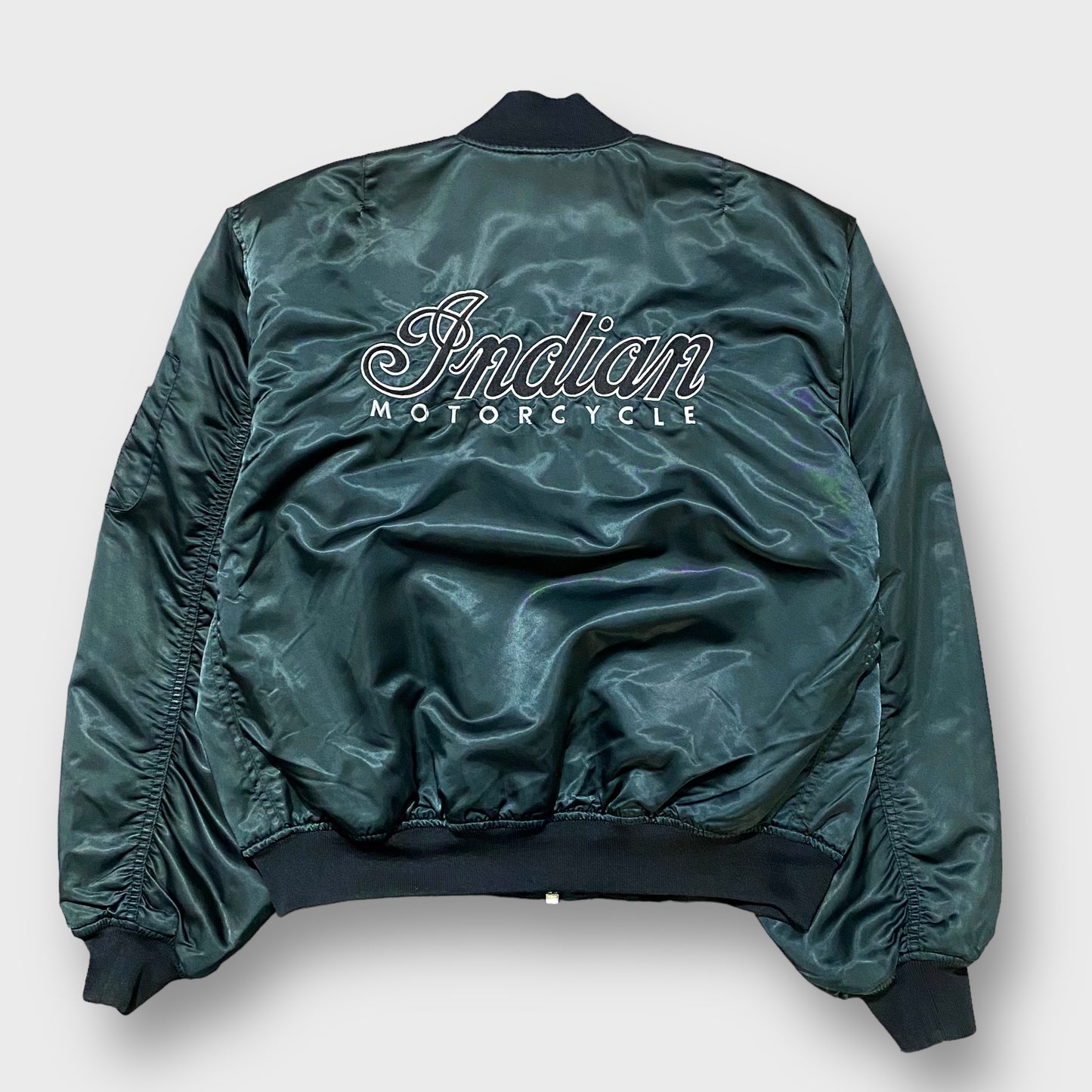 80’s "Indian motorcycle"MA-1 bomber jacket