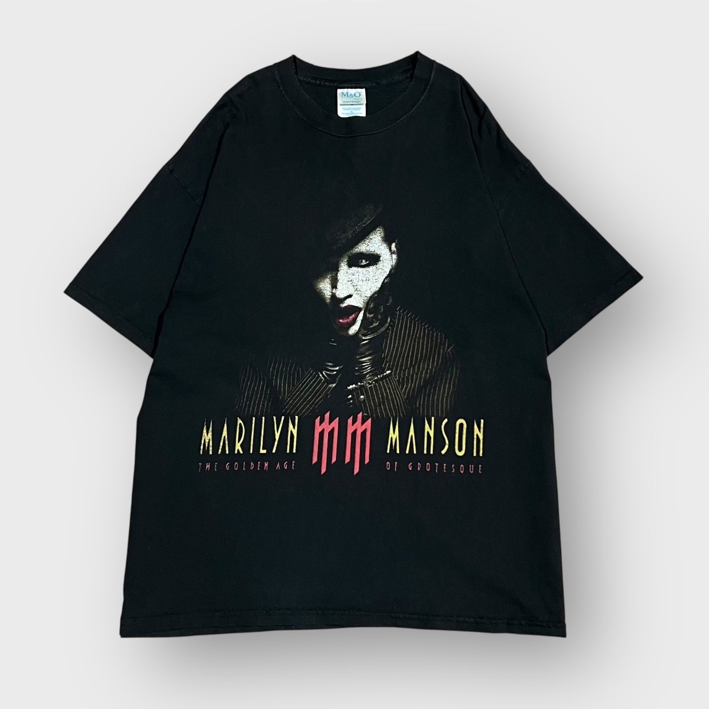 00’s MARILYN MANSON
“The Golden Age of Grotesque Ere” album t-shirt