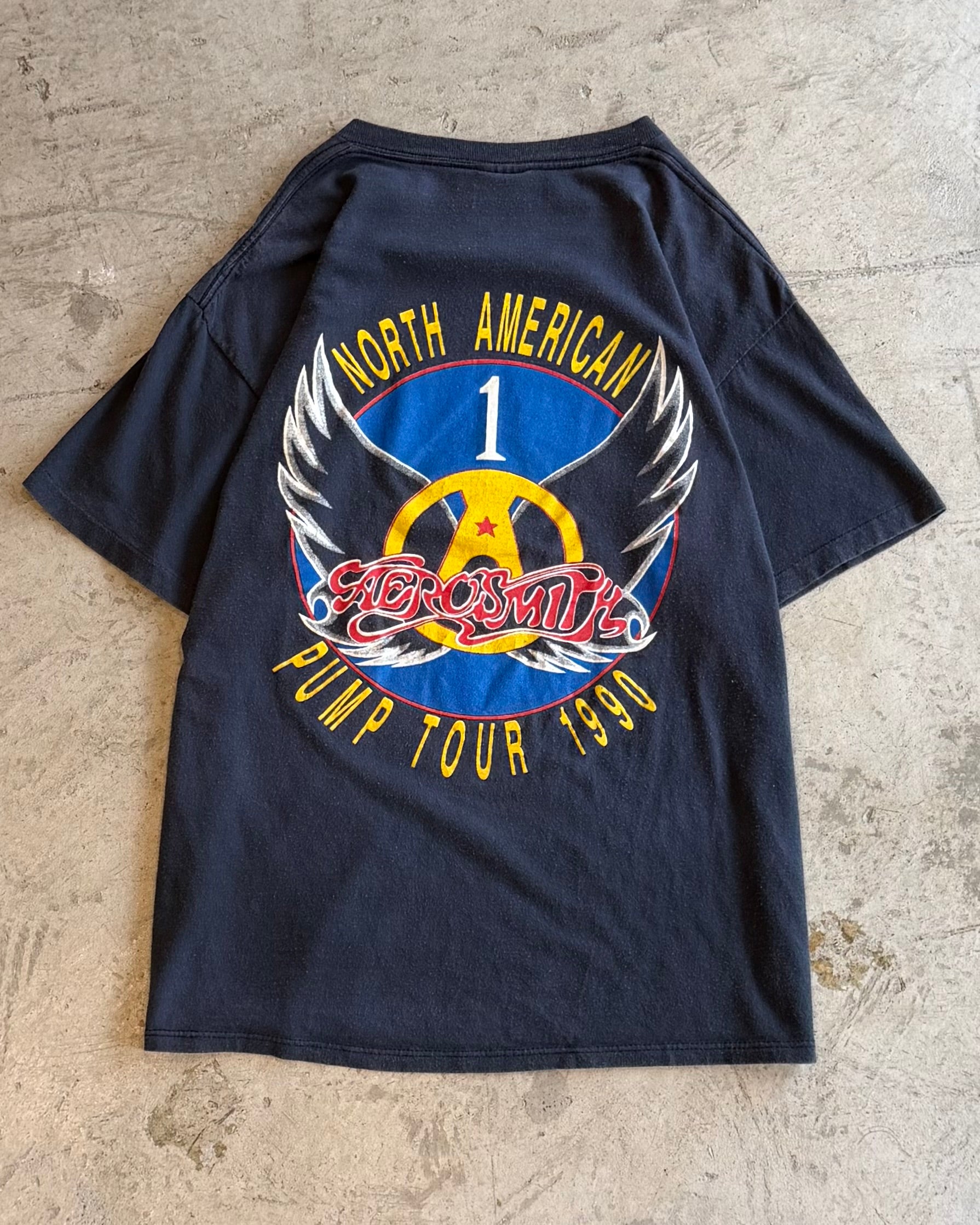 90’s AEROSMITH
“North American pump tour”t-shirt X-LARGE