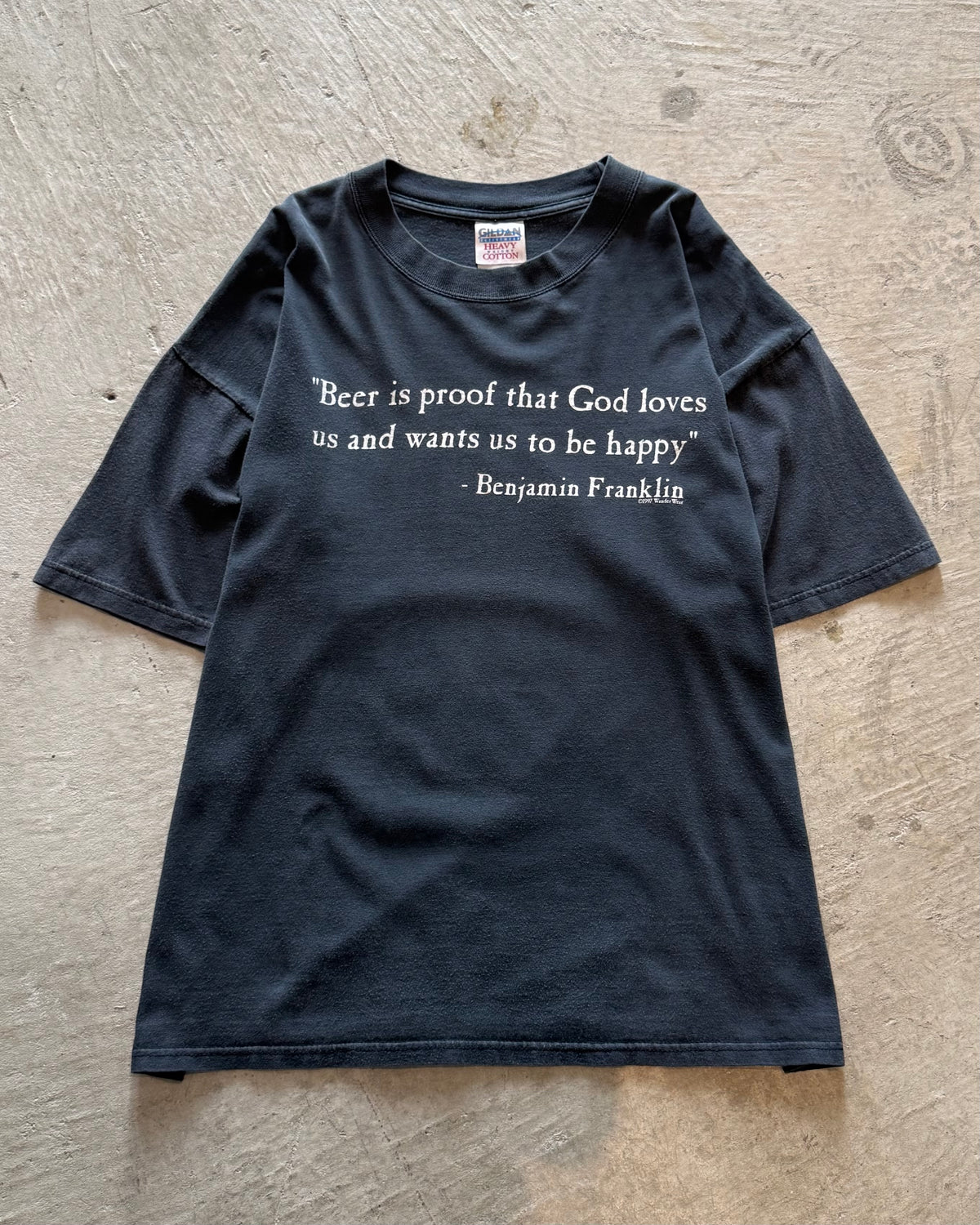 90’s “message” t-shirt x-large