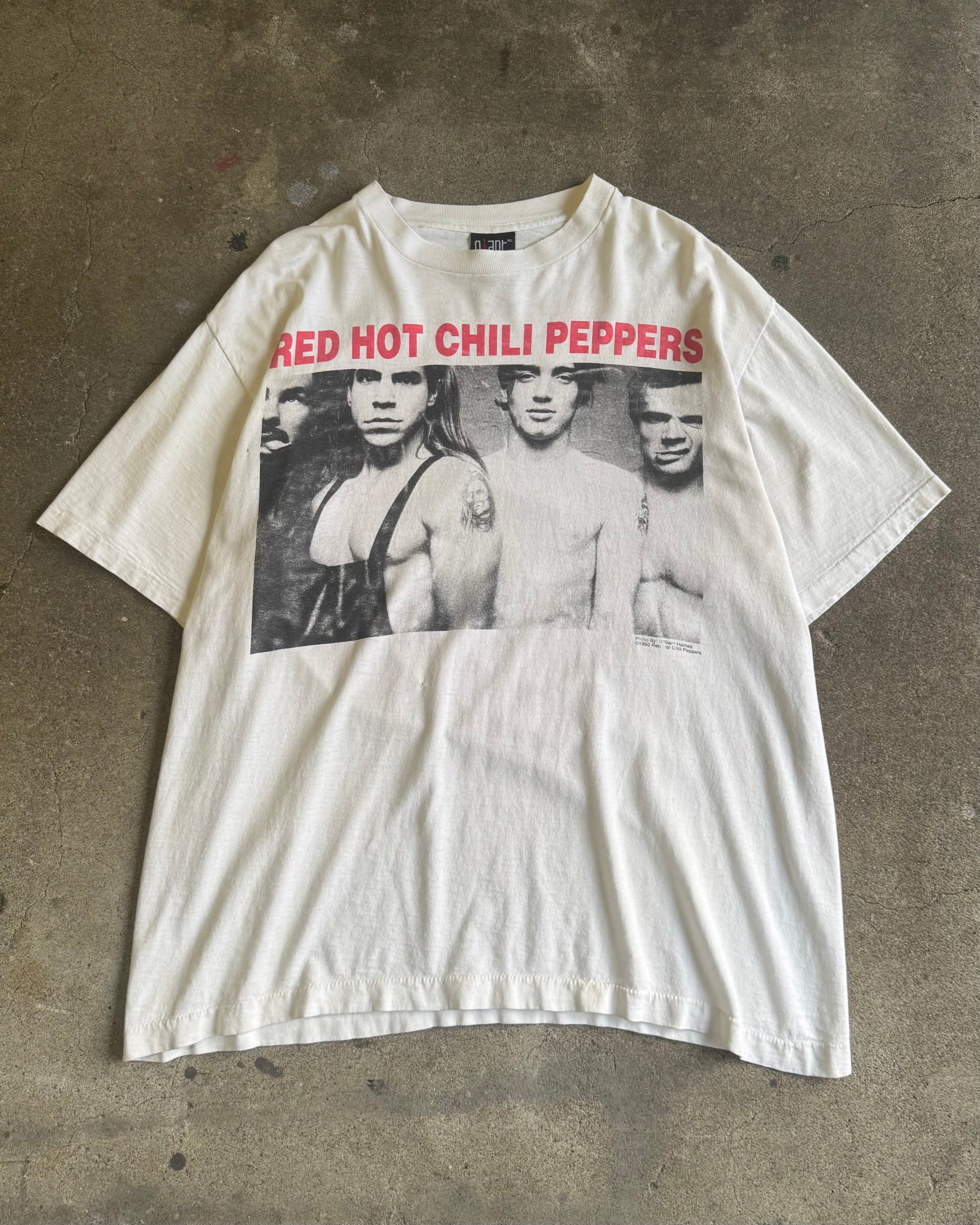 90’s “RED HOT CHILI PEPPERS”band t-shirt X-LARGE