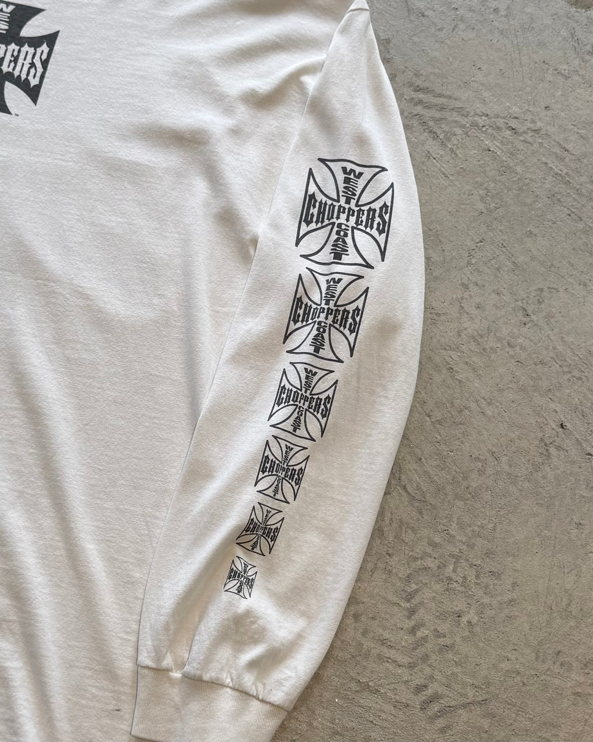90-00’s “WEST COAST CHOPPERS”
l/s t-shirt X-LARGE
